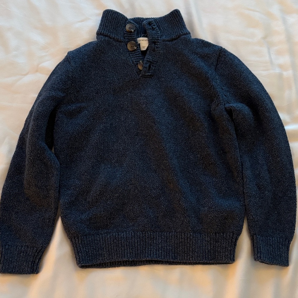 Crewcuts Dark Blue Turtleneck Sweater